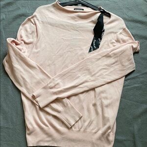 NWT Bebe Scarf Style Sweater